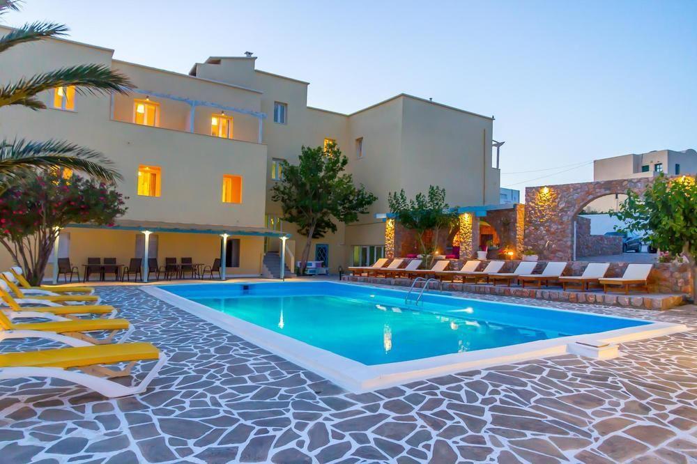 Zorbas Hotel Santorini Пиргос Экстерьер фото