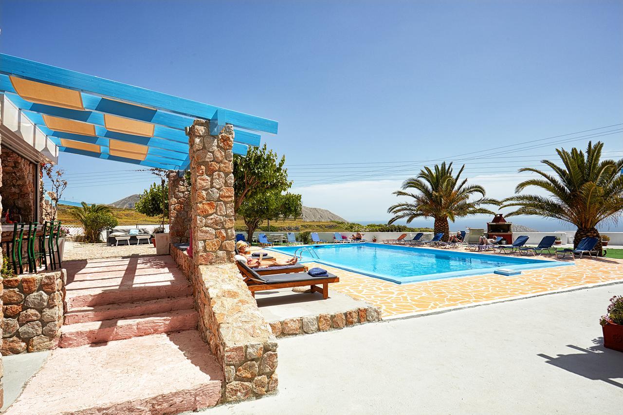 Zorbas Hotel Santorini Пиргос Экстерьер фото