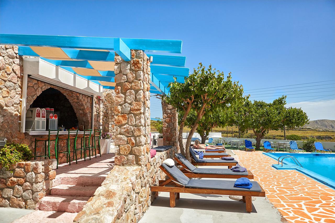 Zorbas Hotel Santorini Пиргос Экстерьер фото
