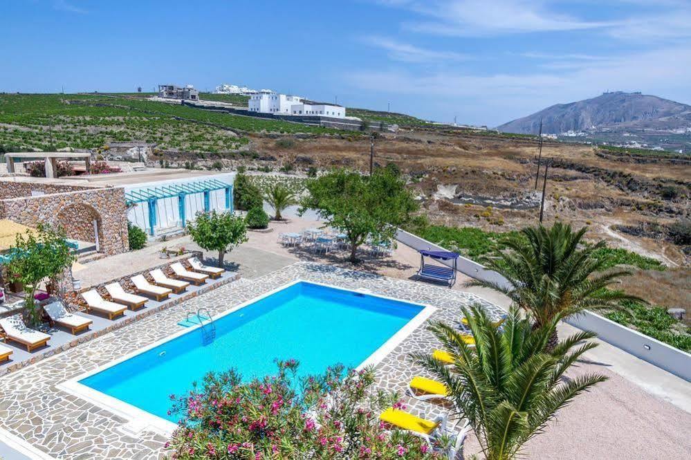 Zorbas Hotel Santorini Пиргос Экстерьер фото